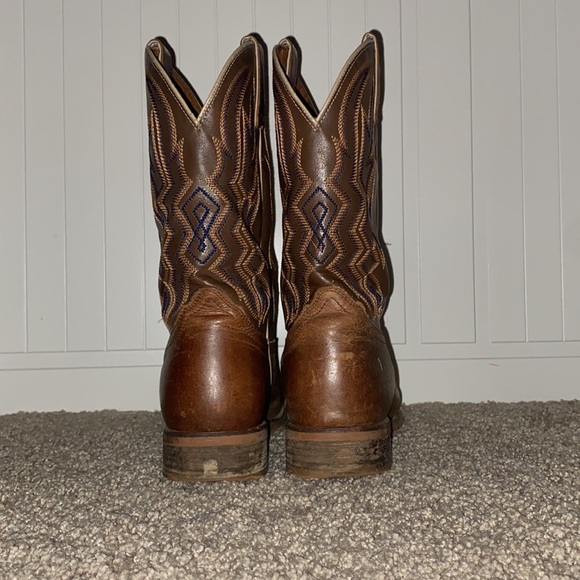 Nocona Western Cowboy boots size 8 mens - Picture 3 of 5